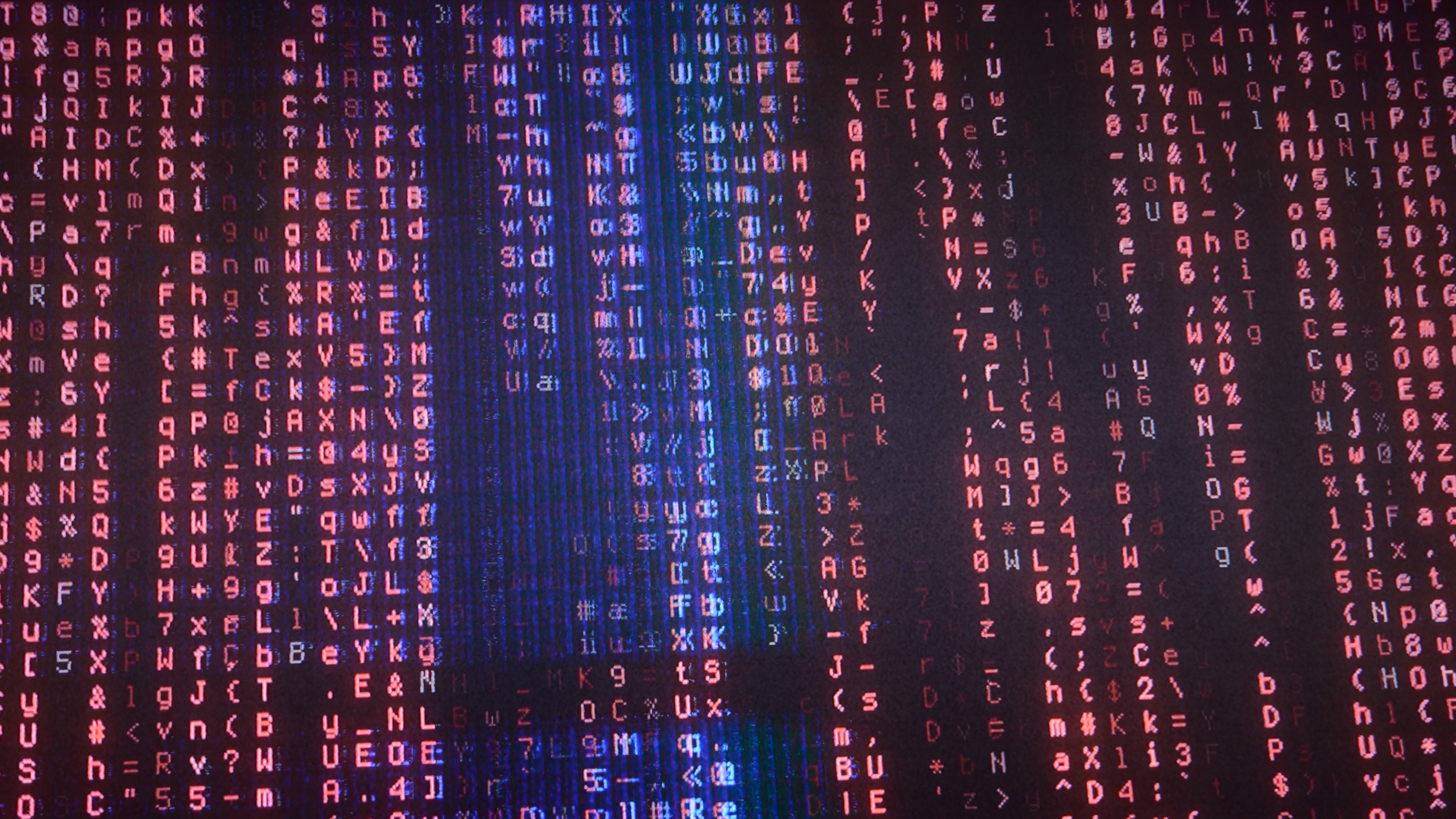 Made by displaying things on a broken monitor